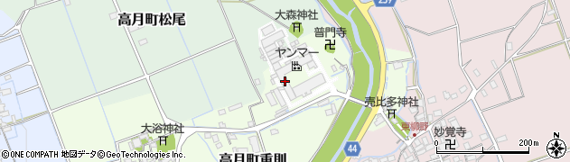 滋賀県長浜市高月町重則354周辺の地図