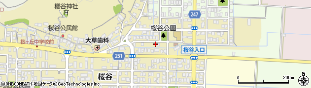 鳥取県鳥取市桜谷356周辺の地図