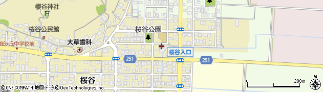 鳥取県鳥取市桜谷386周辺の地図