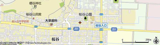 鳥取県鳥取市桜谷355周辺の地図