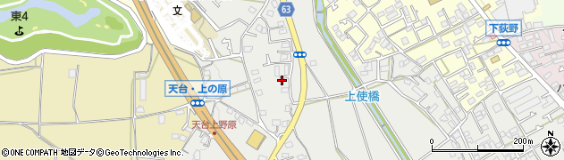 神奈川県厚木市及川1171周辺の地図
