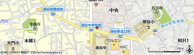 神奈川県横浜市瀬谷区中央16周辺の地図