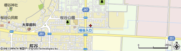 鳥取県鳥取市桜谷8周辺の地図
