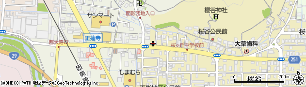 鳥取県鳥取市桜谷155周辺の地図