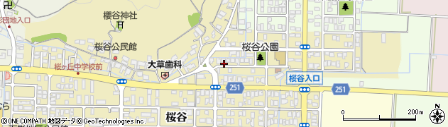 鳥取県鳥取市桜谷337周辺の地図