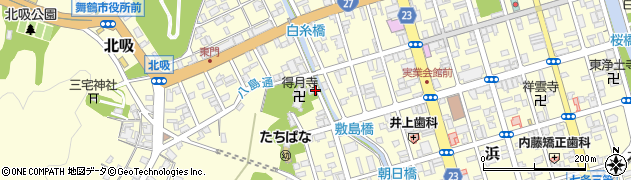 八島橋周辺の地図