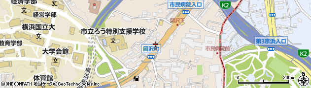 神奈川県横浜市保土ケ谷区岡沢町317周辺の地図