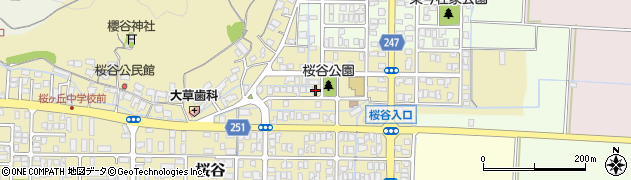 鳥取県鳥取市桜谷343周辺の地図