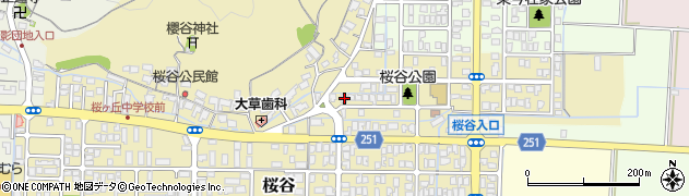 鳥取県鳥取市桜谷336周辺の地図