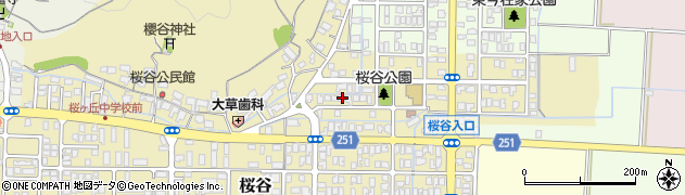 鳥取県鳥取市桜谷339周辺の地図