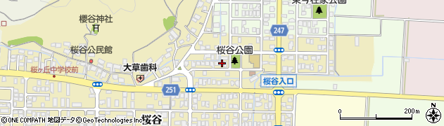鳥取県鳥取市桜谷342周辺の地図
