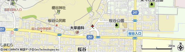 鳥取県鳥取市桜谷16周辺の地図