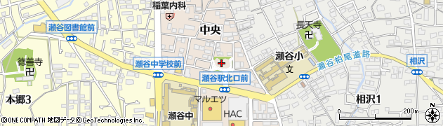 瀬谷駅北口公園周辺の地図