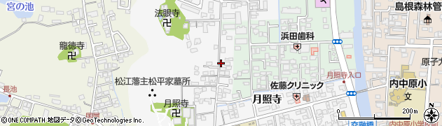 島根県松江市外中原町鷹匠町135周辺の地図