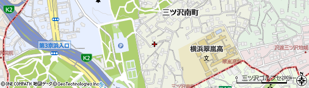 神奈川県横浜市神奈川区三ツ沢南町8周辺の地図