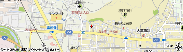 鳥取県鳥取市桜谷154周辺の地図