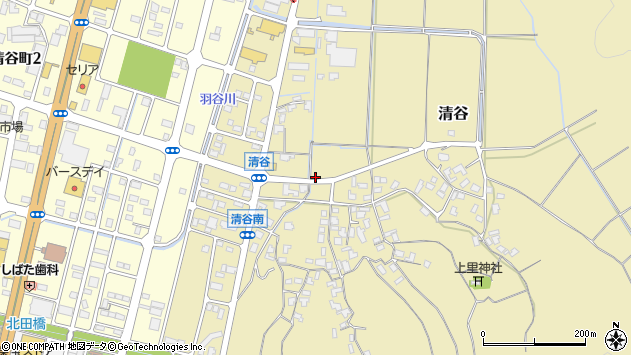 〒682-0012 鳥取県倉吉市清谷の地図