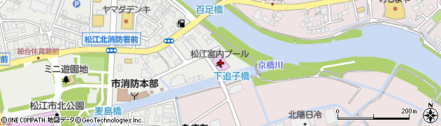島根スイミングスクール　松江周辺の地図