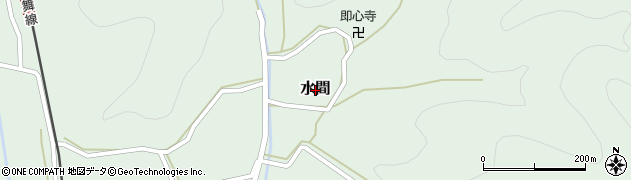 京都府舞鶴市水間周辺の地図