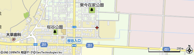 鳥取県鳥取市桜谷4周辺の地図