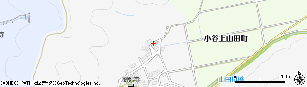 滋賀県長浜市下山田周辺の地図