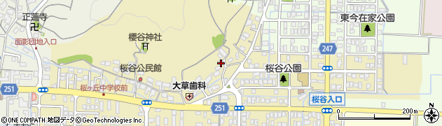 鳥取県鳥取市桜谷67周辺の地図