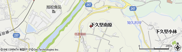 長野県飯田市下久堅南原1216周辺の地図