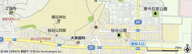 鳥取県鳥取市桜谷20周辺の地図