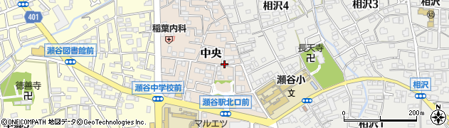 神奈川県横浜市瀬谷区中央11周辺の地図