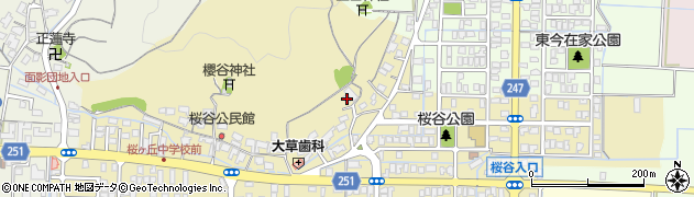 鳥取県鳥取市桜谷68周辺の地図