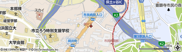 神奈川県横浜市保土ケ谷区岡沢町149-1周辺の地図