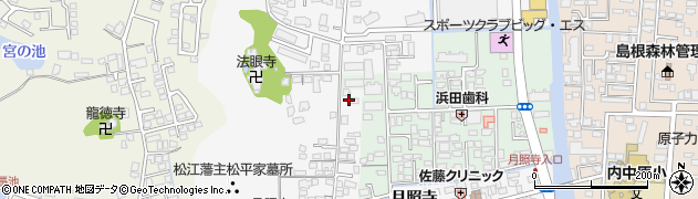 島根県松江市外中原町鷹匠町139周辺の地図