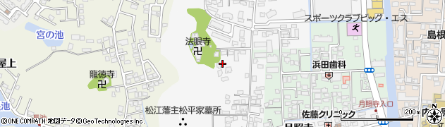 島根県松江市外中原町鷹匠町339周辺の地図