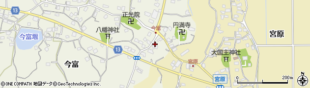 千葉県市原市今富710周辺の地図