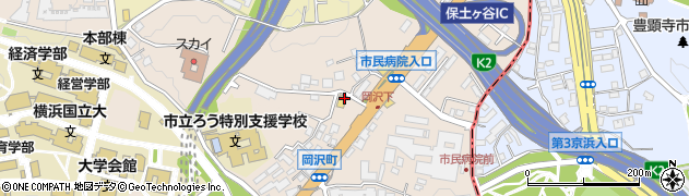 神奈川県横浜市保土ケ谷区岡沢町322周辺の地図