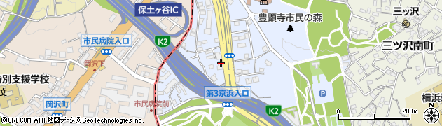 東洋シャッター株式会社　横浜支店周辺の地図