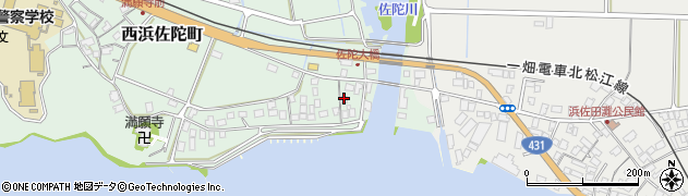 寺津公民館周辺の地図