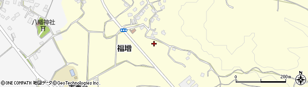 千葉県市原市福増周辺の地図