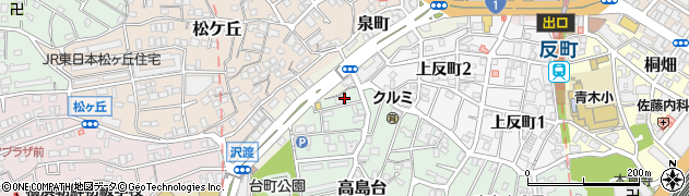 神奈川県横浜市神奈川区高島台20周辺の地図