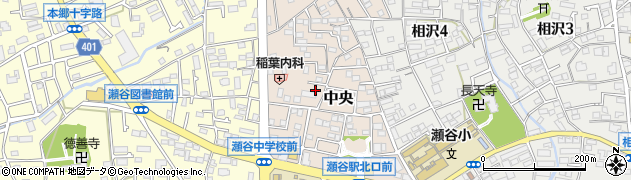 神奈川県横浜市瀬谷区中央20周辺の地図