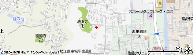 島根県松江市外中原町鷹匠町144周辺の地図