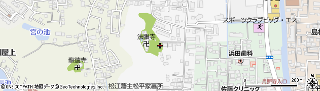 島根県松江市外中原町鷹匠町143周辺の地図