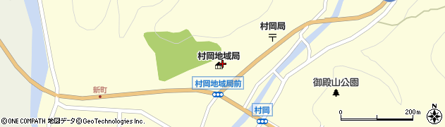 香美町立公民館・集会場村岡区中央公民館周辺の地図