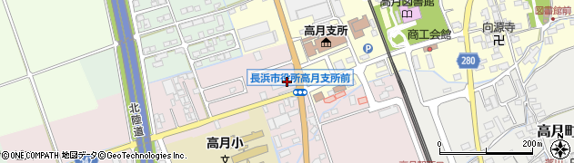 滋賀県長浜市高月町高月618周辺の地図
