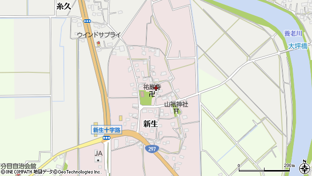 〒290-0257 千葉県市原市新生の地図