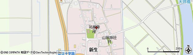 千葉県市原市新生周辺の地図
