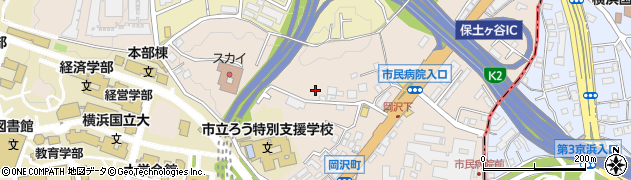 神奈川県横浜市保土ケ谷区岡沢町335周辺の地図