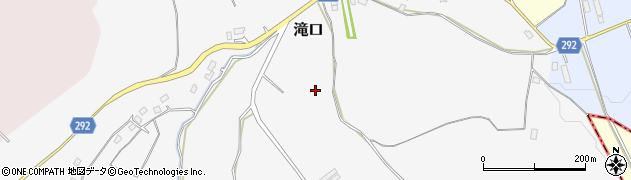千葉県市原市滝口周辺の地図