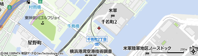 神奈川県横浜市神奈川区千若町2丁目周辺の地図