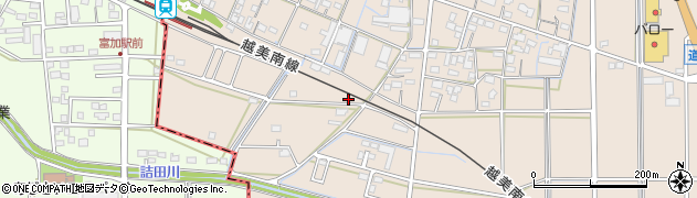 岐阜県加茂郡富加町羽生1744周辺の地図